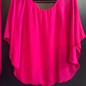 Express pink blouse